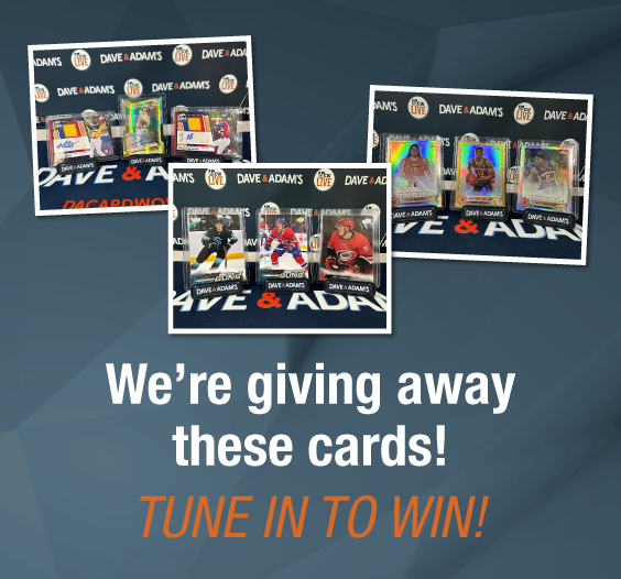 Dave & Adam's The Chase | We're giving away these cards! Tune in to win!