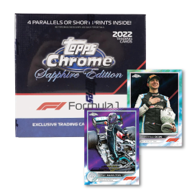 2022 Topps Chrome Formula 1 Sapphire Edition 2-Box Break