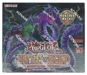 Yu-Gi-Oh Battles of Legend: Monstrous Revenge Booster Box
