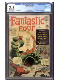 Fantastic Four #1 CGC 2.5 (C-OW)