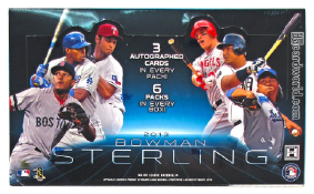 2013 Bowman Sterling Baseball Hobby Box