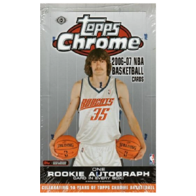 2006/07 Topps Chrome Basketball Hobby Box