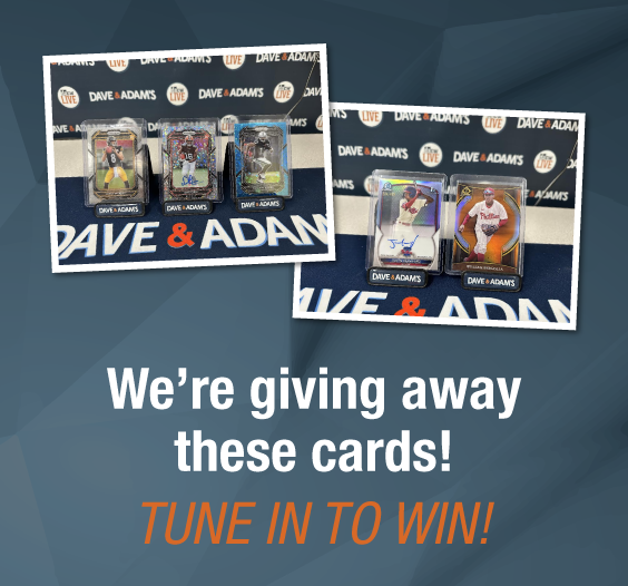 Dave & Adam's The Chase | We're giving away these cards!Tune in to win!