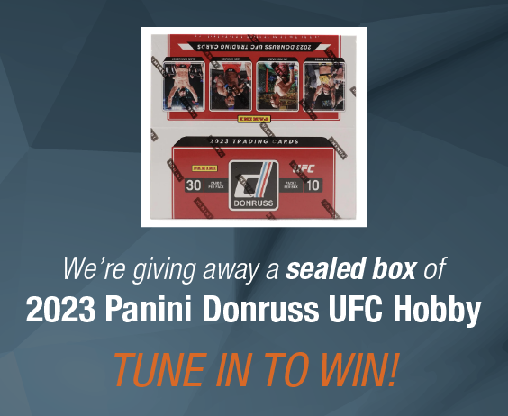 Dave & Adam's The Chase | We're giving away a sealed box of 2023 Panini Donruss UFC Hobby! Tune in to win!