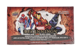 Marvel Beginnings Volume 1 Trading Cards Box (Upper Deck 2021)