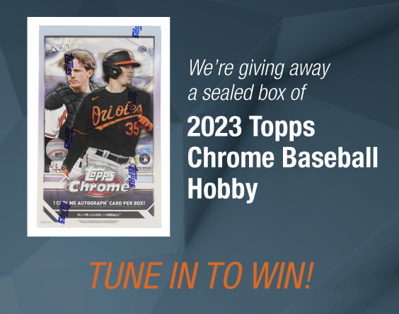 Dave & Adam's The Chase | We're giving away a sealed box of 2023 Topps Chrome Baseball Hobby! Tune in to win!