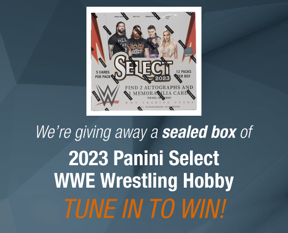 Dave & Adam's The Chase | We're giving away a sealed box of 2023 Panini Select WWE Wrestling Hobby! Tune in to win!