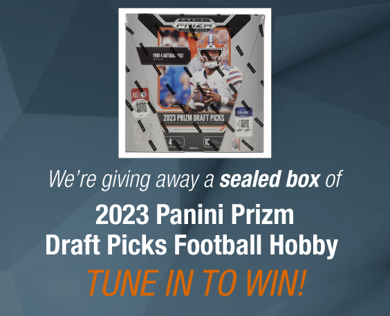 Dave & Adam's The Chase | We're giving away a sealed box of 2023 Panini Prizm Draft Picks Football Hobby! Tune in to win!