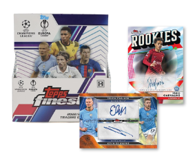 2022/23 Topps Finest UEFA Club Competitions Soccer Hobby Box