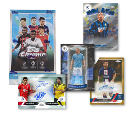 2022/23 Topps Chrome UEFA Club Competitions Soccer Hobby LITE Box