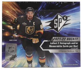 2021/22 Upper Deck SPx Hockey Hobby Box