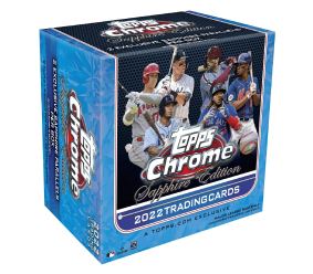 2022 Topps Chrome Sapphire Baseball Hobby Box