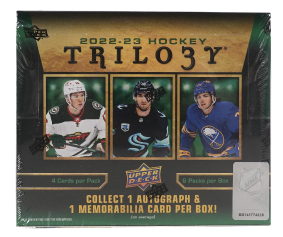 2022/23 Upper Deck Trilogy Hockey Hobby Box