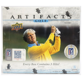 2021 Upper Deck Artifacts Golf Hobby Box