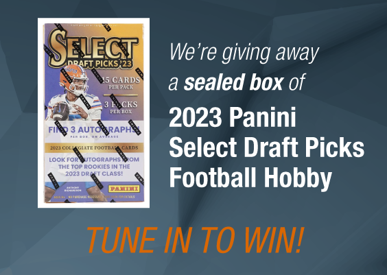 Dave & Adam's The Chase | We're giving away a sealed box of 2023 Panini Select Draft Picks Football Hobby! Tune in to win!