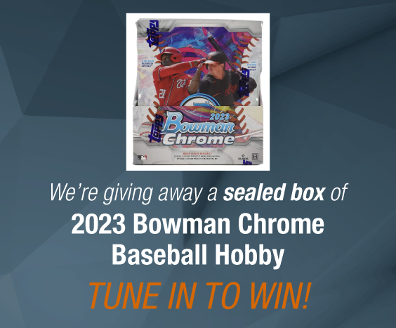 Dave & Adam's The Chase | We're giving away a sealed box of 2023 Bowman Chrome Baseball Hobby! Tune in to win!