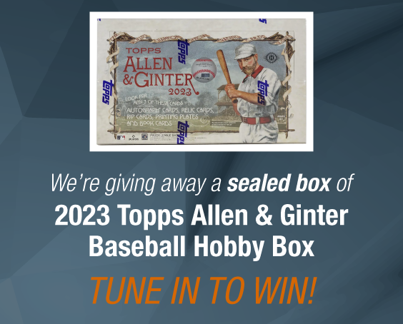 Dave & Adam's The Chase | We're giving away a sealed box of 2023 Topps Allen & Ginter Baseball Hobby! Tune in to win!