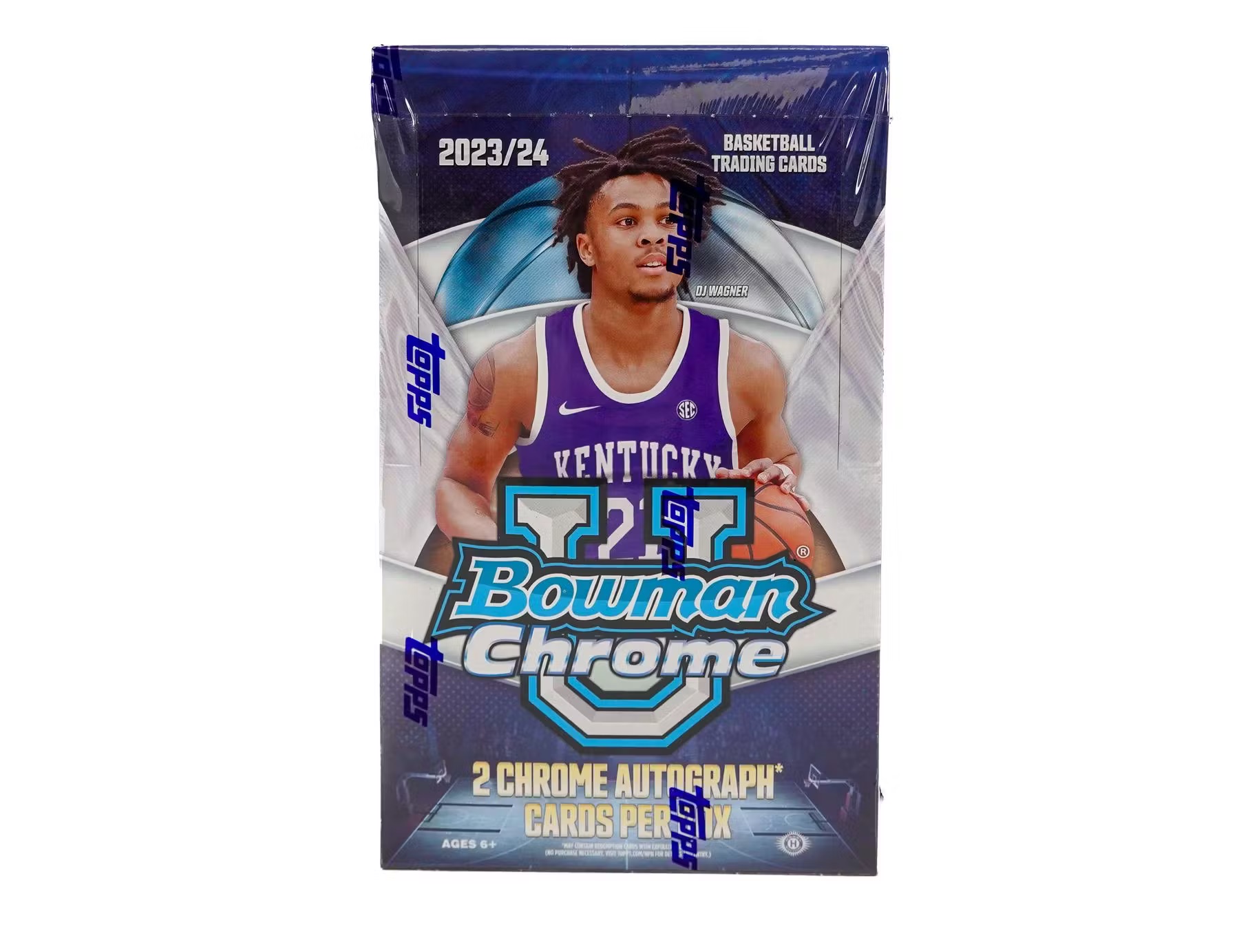 2023/24 Bowman University Chrome Basketball Hobby 12-Box Case - 12 Spot Random Box Break #2