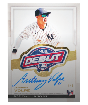 Anthony Volpe Rookie Debut Patch 1/1