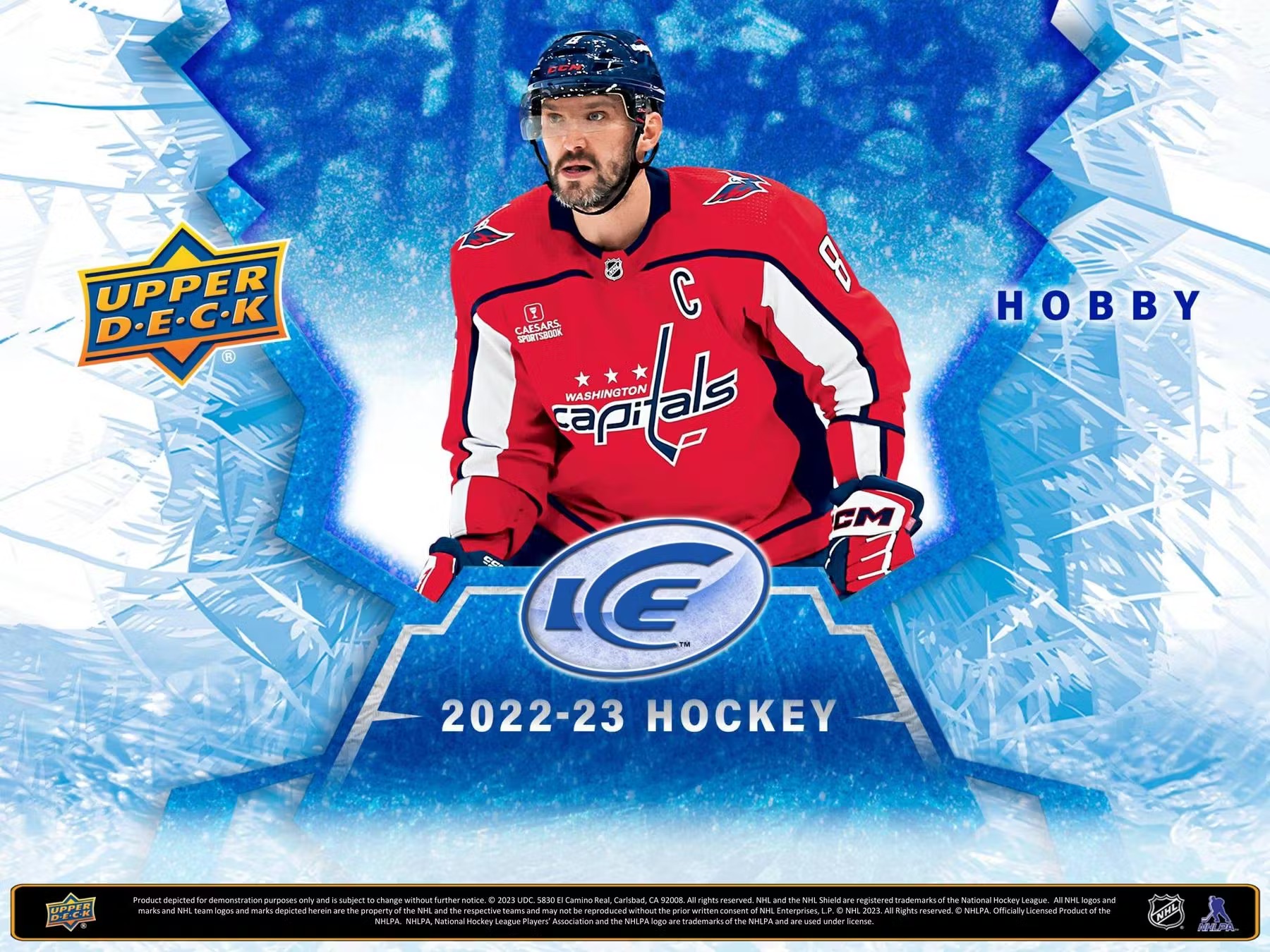 2022/23 Upper Deck Ice Hockey Hobby Box