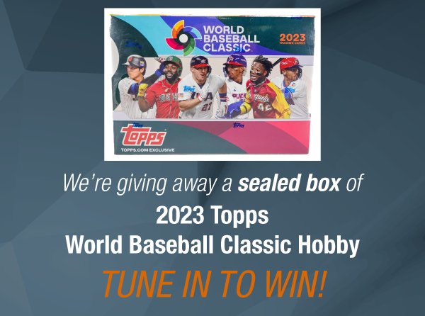 Dave & Adam's The Chase | We're giving away a sealed box of 2023 Topps World Baseball Classic Hobby! Tune in to win!