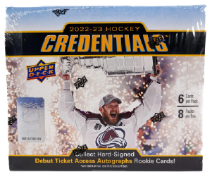 2022/23 Upper Deck Credentials Hockey 4-Box Break