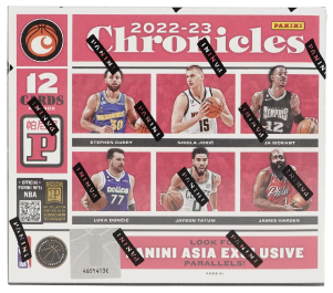 2022/23 Panini Chronicles Basketball Asia 20-Box Case Break