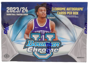 2023/24 Bowman University Chrome Basketball Breakers Delight 12-Box Case Break
