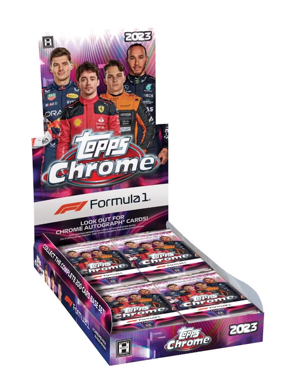 2023 Topps Chrome F1 Formula 1 Racing Hobby Box