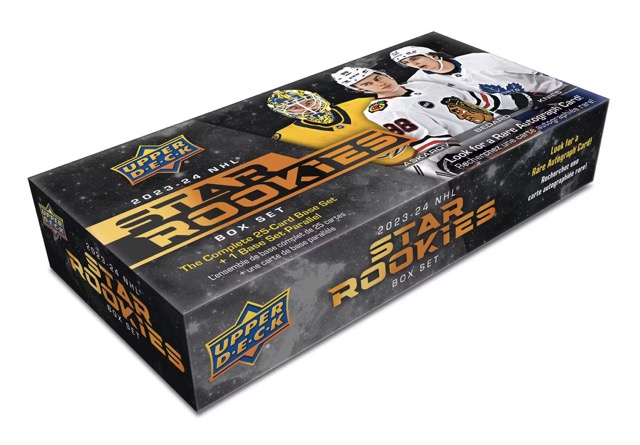 2023/24 Upper Deck Hockey NHL Star Rookies Box Set