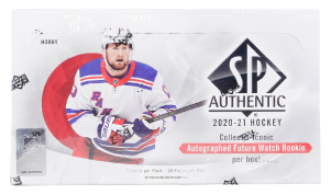 2020/21 Upper Deck SP Authentic Hockey Hobby Box