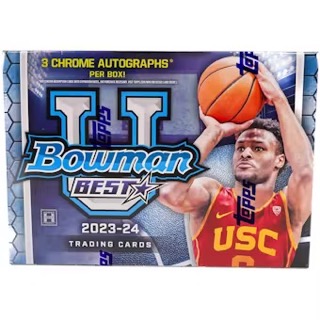 2023/24 Bowman University Best Basketball Breakers Delight 10-Box Case - 10-Spot Random Box Break