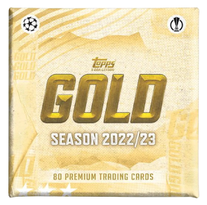 2022/23 Topps UEFA Champions League Gold Soccer Hobby Box