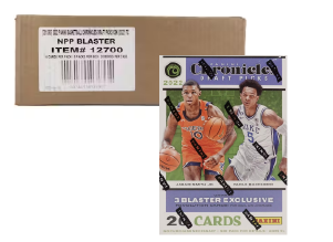 2022/23 Panini Chronicles Draft Picks Basketball 5-Pack Blaster 20-Box Case (Pink Parallels!)