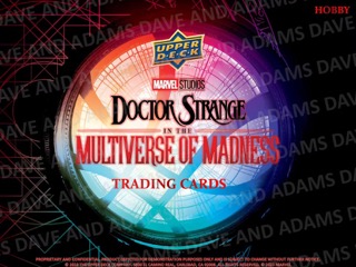 Marvel Studios Doctor Strange Multiverse of Madness Hobby Box (Upper Deck 2023)