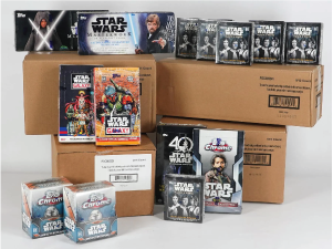 Topps Star Wars 66-Box Mixer Break - 100 Spot Random Break - Triple Points for each spot purchased!