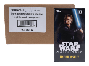 2022 Topps Star Wars Masterwork Hobby 8-Box Case Break