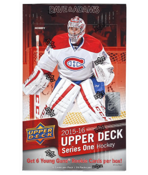 2015/16 Upper Deck Series 1 Hockey Hobby Box