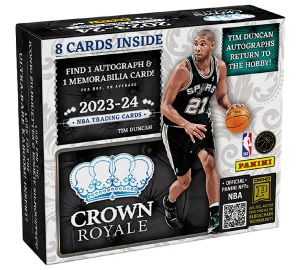 2023/24 Panini Crown Royale Basketball Hobby 16-Box Case Break