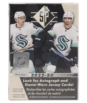 2022/23 Upper Deck SP Hockey 8-Pack Blaster Box