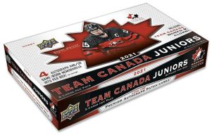 2021/22 Upper Deck Team Canada Juniors Hockey Hobby Box