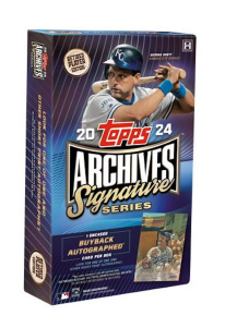 2024 Topps Archives Signature Series Retired Player Edition Baseball Hobby Box