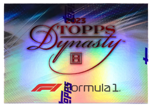 2023 Topps Dynasty F1 Formula 1 Hobby Box