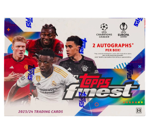 2023/24 Topps UEFA Club Competitions Finest Soccer Hobby Box