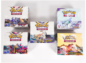 DA Nerd Out Pokemon Sword & Shield 5-Box Mixer Break