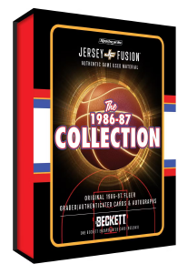 Jersey Fusion The 1986/87 Collection Basketball Hobby Box