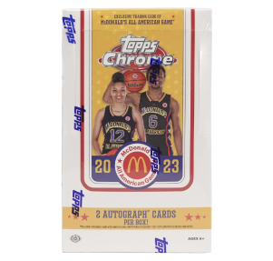 2023 Topps McDonald's All American Chrome Basketball Hobby Box