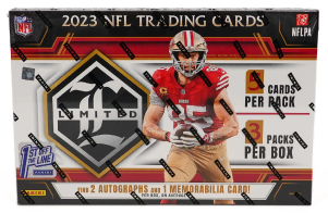 2023 Panini Limited Football 1st Off The Line FOTL Hobby Box