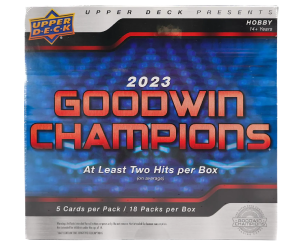 2023 Upper Deck Goodwin Champions CDD Exclusive Hobby Box