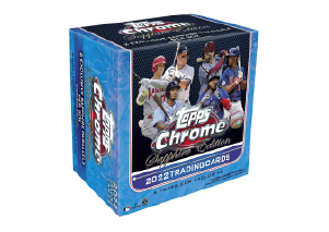 2022 Topps Chrome Sapphire Baseball THREE Case Break